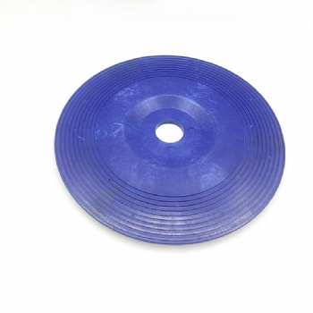 blue color 170mm plastic backing plate for making 7inch flap disc