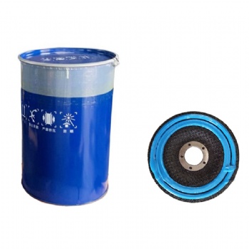 China factory flap disc adhesive for making flap discs 300KG blue color