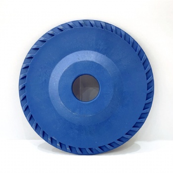 China factory 107mm blue plastic backing pad for making 115mm flap disc