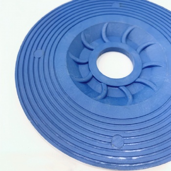 China factory 107mm blue plastic backing pad for making 115mm flap disc