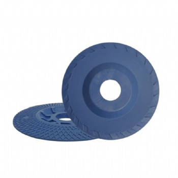 China manufacturer 117mm blue nylon backing pad for making 125mm flap disc