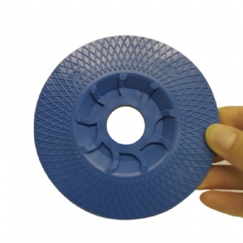 China manufacturer 117mm blue nylon backing pad for making 125mm flap disc