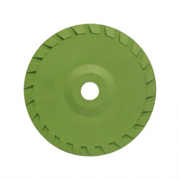 Green color Nylon plastic backing pad 107mm 105mm 117mm