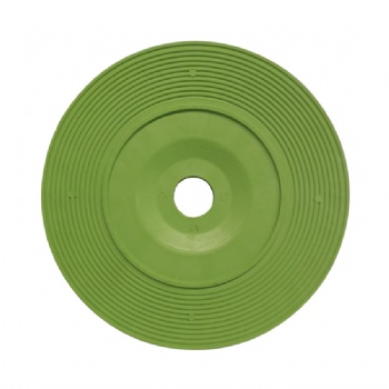 Green color Nylon plastic backing pad 107mm 105mm 117mm