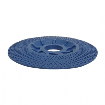 T29 concave shape 117mm blue nylon backing plate