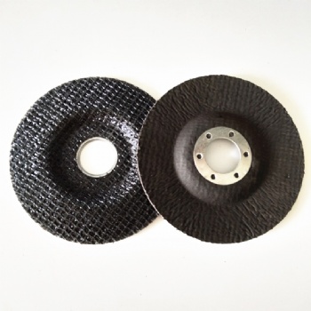 105mm 107mm T29 fiberglass backing pad with 2 metal rings top layer cloth reinforce fiber net cloth